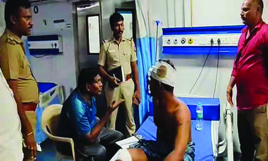 உளுந்தூர்பேட்டையில் இளைஞரை சவுக்கு தோப்புக்குள் தூக்கிச் சென்று தாக்கி நகை, பணம் கொள்ளை