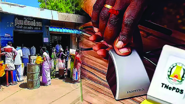 தமிழ்நாட்டிலுள்ள அனைத்து ரேசன் கடைகளிலும் நாளை கைரேகைப் பதிவு சிறப்பு முகாம் தமிழ்நாட்டிலுள்ள அனைத்து ரேசன் கடைகளிலும் நாளை கைரேகைப் பதிவு சிறப்பு முகாம்