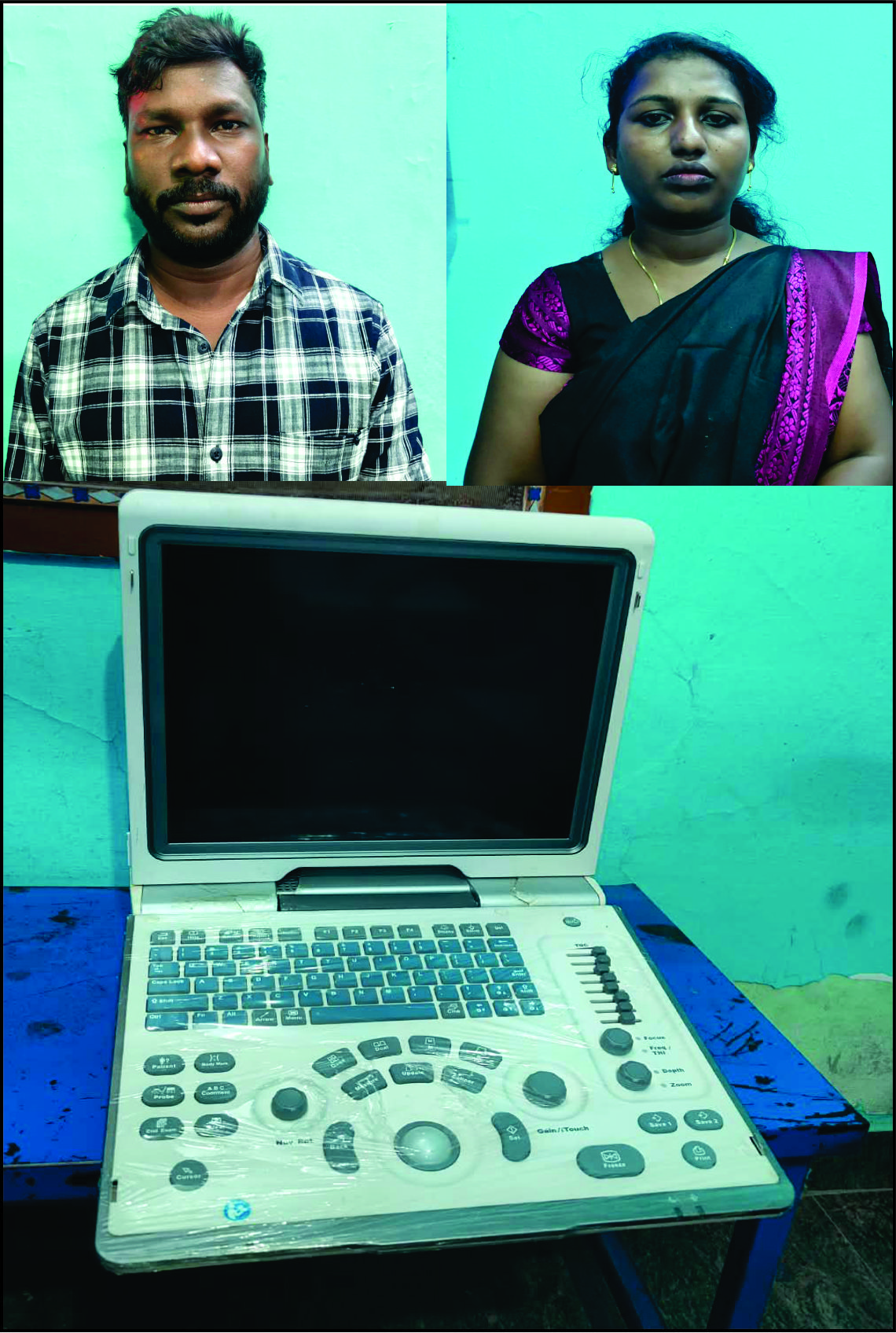 ராயக்கோட்டை அருகே அதிர்ச்சி: சட்டவிரோதமாக கருவில் உள்ள பாலினம் கண்டறிய முயன்ற கும்பல் மடக்கிப் பிடிப்பு!