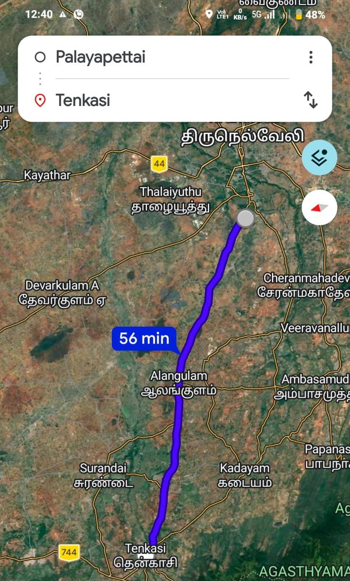 திருநெல்வேலி–தென்காசி நெடுஞ்சாலையில் பசுமை மற்றும் தெருவிளக்கு வசதி கோரி பொதுமக்கள் கோரிக்கை